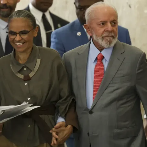 Lula and Marina Silva