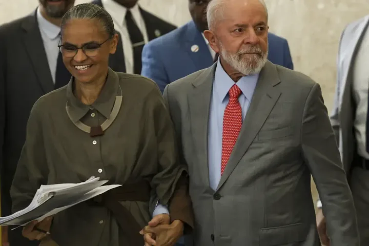 Lula and Marina Silva